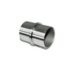 V2A stainless steel pipe connector with central bar for pipe