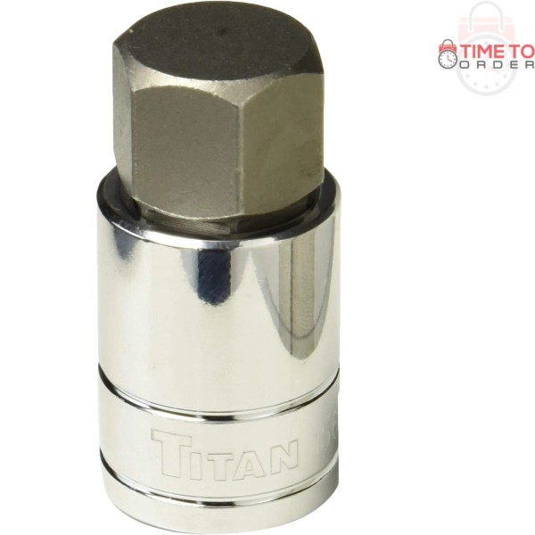 Unbranded Hex Bit Socket 1/2 Inch Drive 22mm Chrome Vanadium