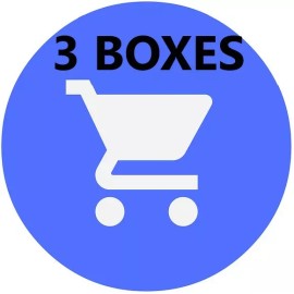 ADS PROPHY PASTE CUPS ASSORTED MEDIUM 200/BOX DENTAL W/FLOURIDE - 3 BOXES