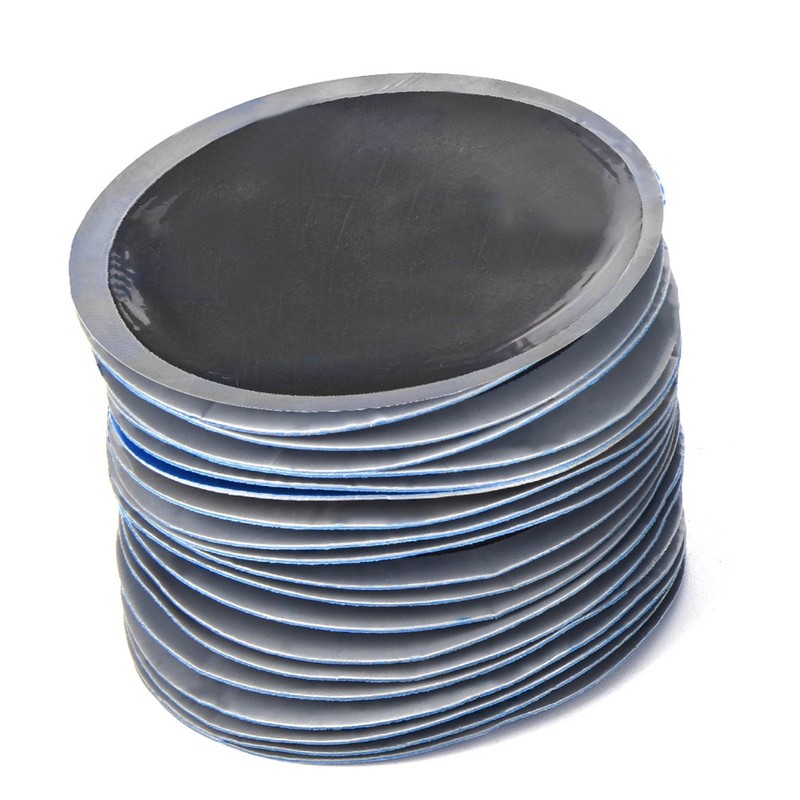 80Pcs/Box 58mm Car Round Natural Rubber Tire Tyre Puncture Repair