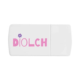 'Diolch ' Pill Box with Tablet Splitter (PI00034138)