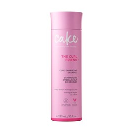 Cake Beauty Curl Girl Next Door Champú de aceite de argán para cabello rizado, aloe vera y vegano, champú hidratante para mejorar los rizos antiencrespamiento para cabello seco dañado, sin sulfato, s