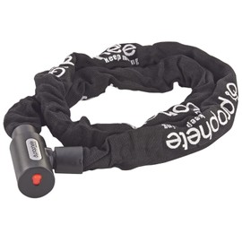 Prophete Fahrradschloss, Kettenschloss, Länge 120 cm, Farbe schwarz