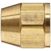 Anderson Metals-54014-05 Brass Tube Fitting, Short Flare Nut, 5/16" Tube