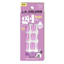 L.A. COLORS Gel Nails On!, Jazzy CNT123W