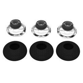 Voyager Legend Eartips Replacement,3 Pack Eargel kits Foam Cushion Cover for Plantronics Voyager Headphone-Medium