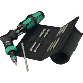 Wera Kraftform Compact Pistol RA-R 2 05051536001 13-Piece Set