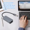 USB to 2.5G Ethernet Adapter, RJ45 LAN Network Converter, Portable