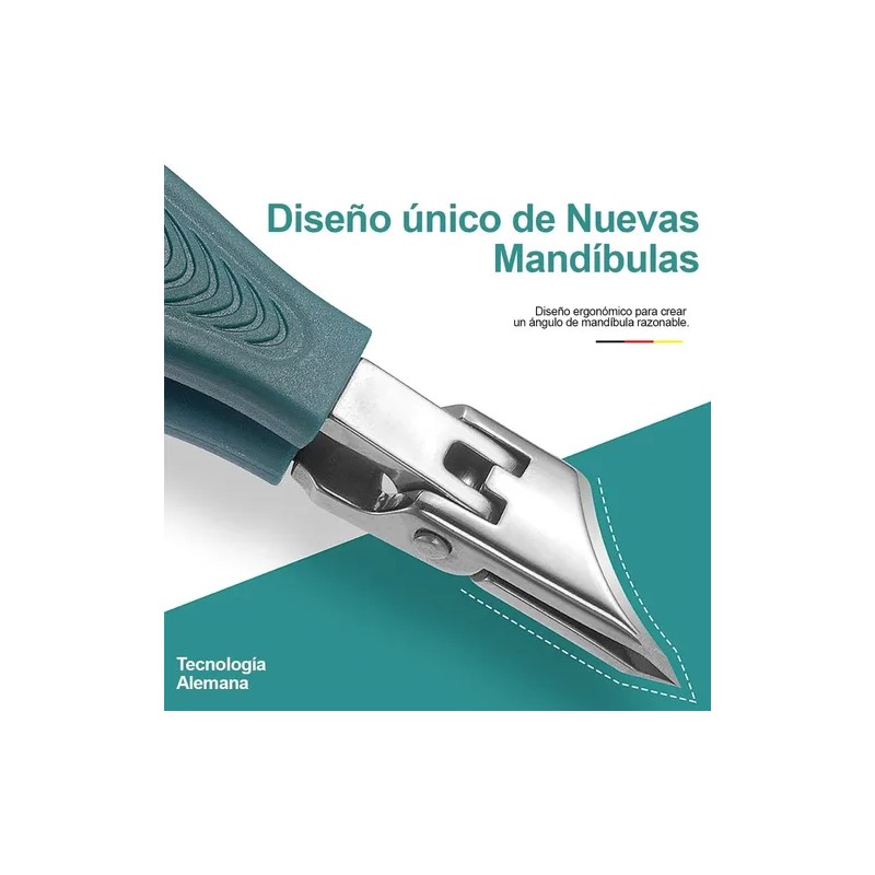 3pcs Cortaúñas Biselado Pico Águila Super Afilado Alicates