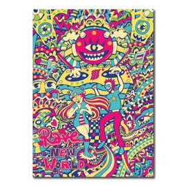 Rave Greeting Card/Birthday Card/Blank Card