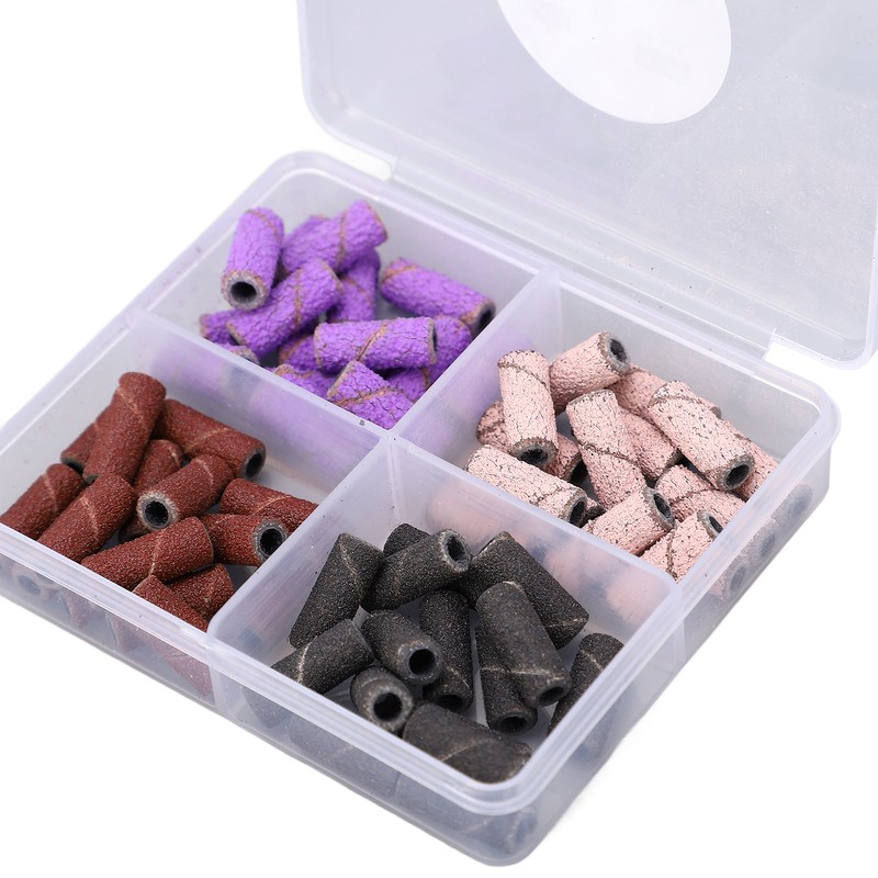 60PCS Drill Sanding Band Effective Dead Skin and Calluses Removal