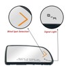 Driver Side Heated Turn Signal Blind Spot Detection Mirror Glass