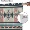 LOMADIA Aztec Blackout Curtain, Native American South Western Fantasy Bohemia