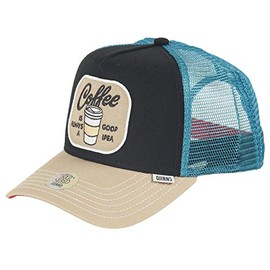 Djinns Trucker Cap Food Coffee Black/Red, Black/Turquoise