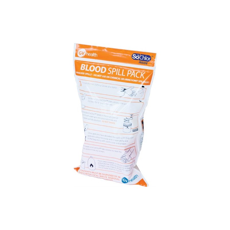 Biohazard Blood Spill Clean up Kit / Pack