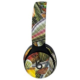 MightySkins Carbon Fiber Skin for Beats Solo Pro Wireless Headphones - Fish Puzzle | Protective, Durable Textured Carbon Fiber Finish | Easy to Apply, Remove, and Change Styles | Made in The USA