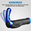 VOANZO Bicycle Handlebar Grips, Ergonomic Design Rubber MTB Mountain Bike