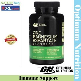 Optimum Nutrition, Zinc Magnesium Aspartate, 90 Capsules