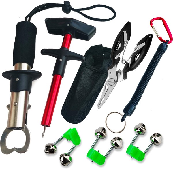 SPROUTER Fishing Tool Set, Portable Fishing Pliers, Easy Fishhook Remover,
