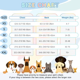 FUAMEY Recovery Suit for Dogs Cats After Surgery,Soft Breathable Pet Bodysuit E-Collar & Cone Alternative Surgical Suit Puppy Wear, Anti Licking Wounds Doggie Onesie Dog Neuter Shirt Blue Yellow L