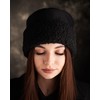 Futrzane Sherpa Trim Hat - Winter Hats for Women -