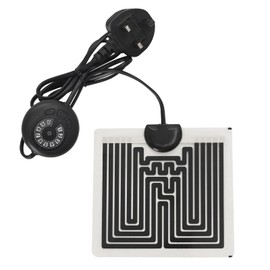 Reptile Heating Mat with 10 level temperature control Pet Terrarium Tank Warmer Mat Pad for Tortoise Snakes Lizard Turtle Bearded Dragon (5W)