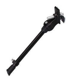 Totority Bike Kickstand Adjustable Support for Mountain Road Bikes Durable Side Parking Rack Black