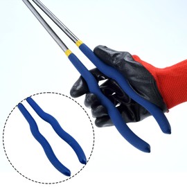 16inch Long reach Pliers Set Multi-purpose Long Nose Pliers Straight Needle Nose Pliers 25/45 /90 Degree Bent Nose Pliers Set and O-shape Long Nose Pliers (3PCS)