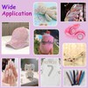 40 Colors Bedazzling Kit, 32000 Pcs Resin Jelly Rhinestones for