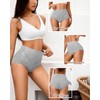 ORLAROY Womens Cotton Underwear Tummy Control High Waisted Full Coverage