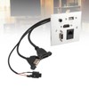 Multimedia Socket Aluminum Alloy USB HD VGA 3.5MM Sound RJ45