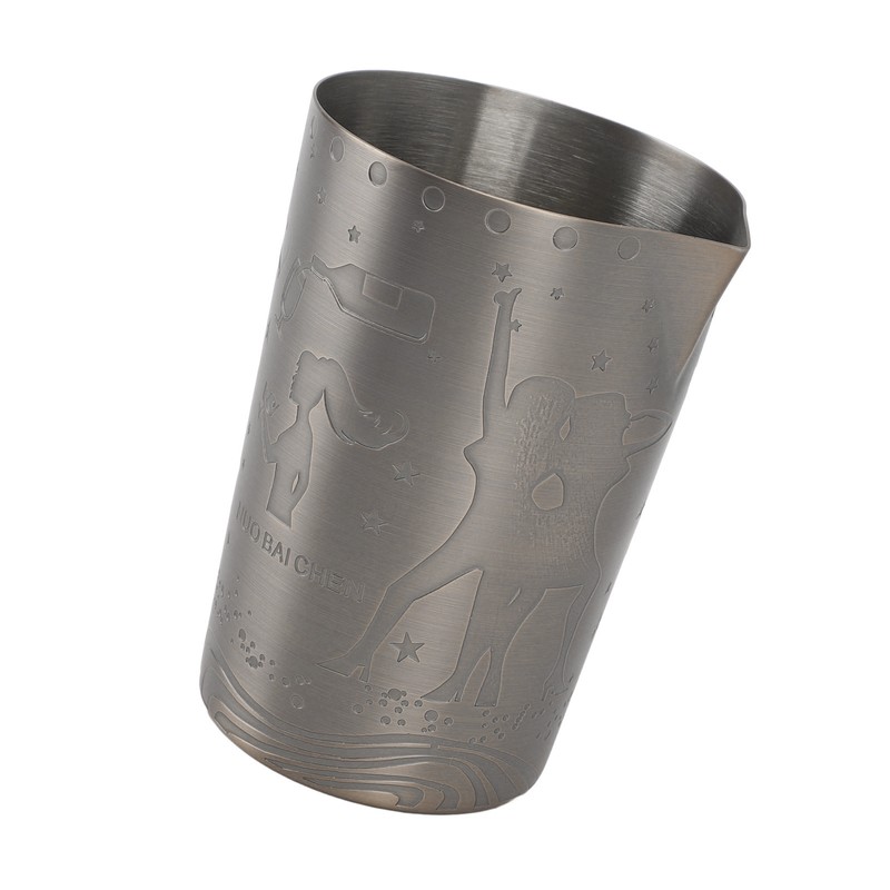 Milk Frothing Pitcher 304 Stainless Steel Rust Proof Multipurpose 840ml