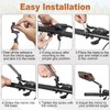Foldable mirror for mountain bikes, 360-degree rotatable mirror, Bicycle Mirrors