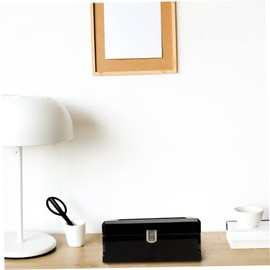 Hemobllo Wooden Watch Box 3 Slots Watch Display Case with Clear Window Top Bracelet Bangle Display Boxes Jewelry Organizer for Home Shop