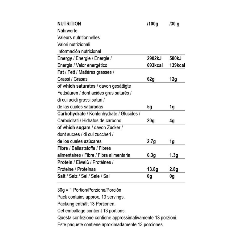 Biopocket Organic Roasted Hazelnuts, 2 x 250 g