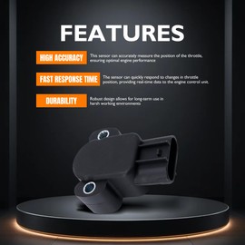 HiSport Accelerator Pedal Position Sensor - Compatible with Ford F Series 250 350 450 Super Duty 8 Cyl 7.3L - Replace 699-200