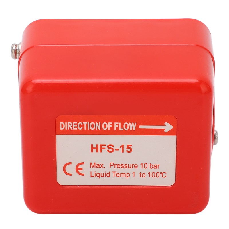 Water Flow Switch Paddle Control Brass SPDT Contacts 15A Flow