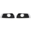 1pair Fog Light Cover Grille Bezel Left Right Fog Light