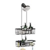 Joqixon Shower Caddy, UPGRADED Extended Length Shower Caddy Over Shower