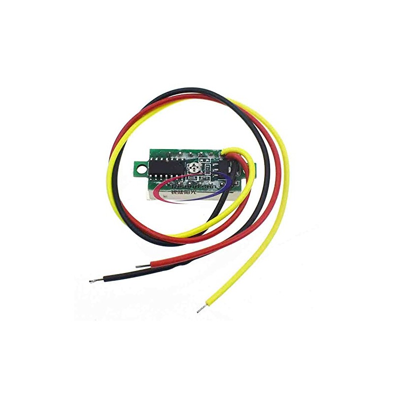 5pcs 0.28 inch Digital DC Voltage Meter with Display Adjustable