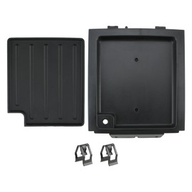GoaMotors For Ford F150 2004-2008 Dash Upper Center Bezel Panel Trim Tray with AUX Input, Black
