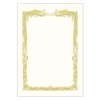 Sasagawa 10-3061 Gold Foil Award Paper, OA Compatible, For Horizontal