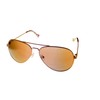 Lucky Brand Gold Mens Metal Sunglass, Some Gradient Lens DS02