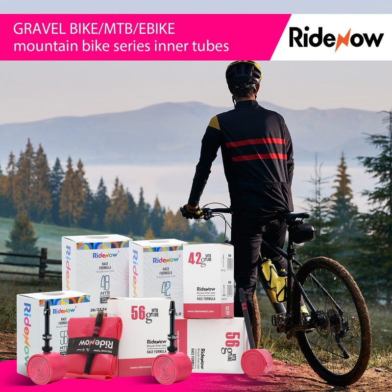 RideNow 2-Pack 56g MTB TPU Bike Inner Tube, 29" for