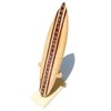 Seestern Sportswear FBA_1654 Decorative Wooden Surfboard 30 cm Long Airbrush