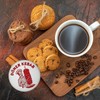 Doner Kebab Logo Magnet with Bottle Opener Round with Chef
