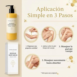 Sérum Corporal con Cera de Abejas 100g, Hidratante con Aceite de Aguacate y Manteca de Karité, para Piel Seca y todo el Cuerpo, Aceite Corporal Vegano Natural para Mujeres (1PC-100G)