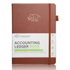 HUYUEDIT Accounting Ledger Book，Book Keeping Log for Small Business &