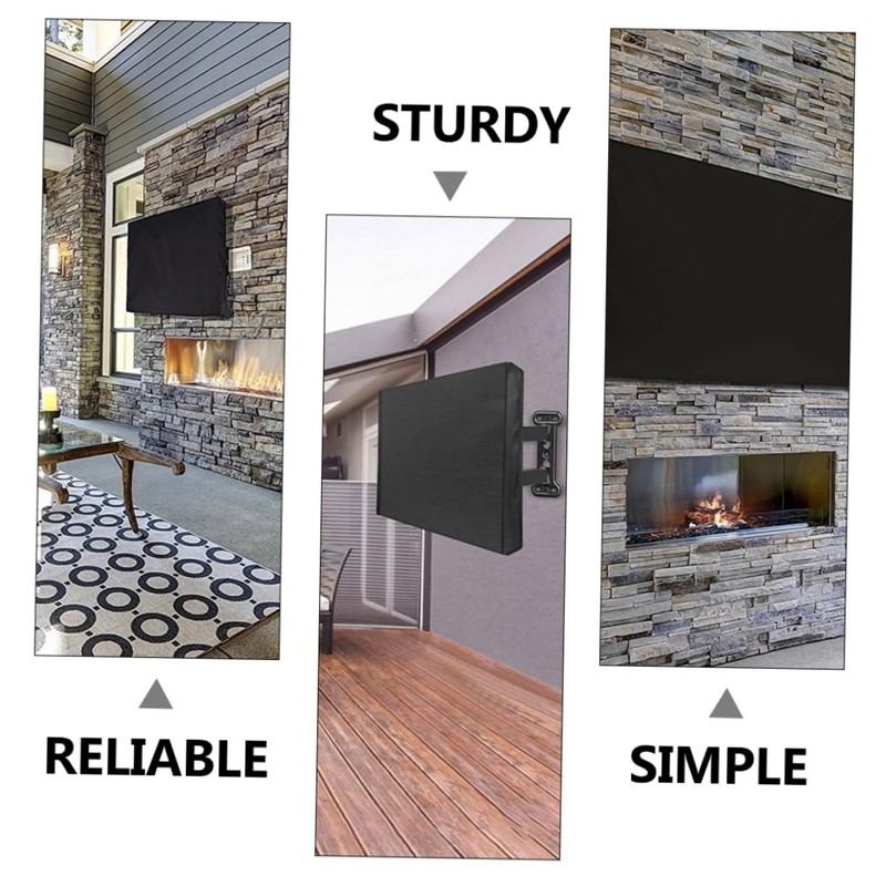 KOMBIUDA Outdoor Waterproof TV Cover for 36-38 Inch LCD TV