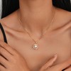 Sylph 18K Gold Plated Pearl Necklace, Dainty Freshwater Pearl Pendant
